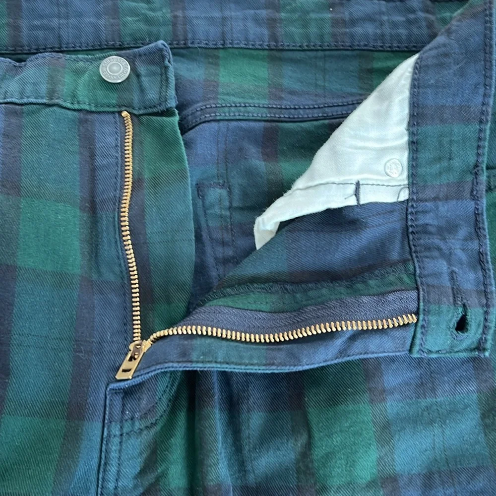 Levi’s 502 Jeans in Plaid green,blue and black 36x32 - Picture 8 of 9